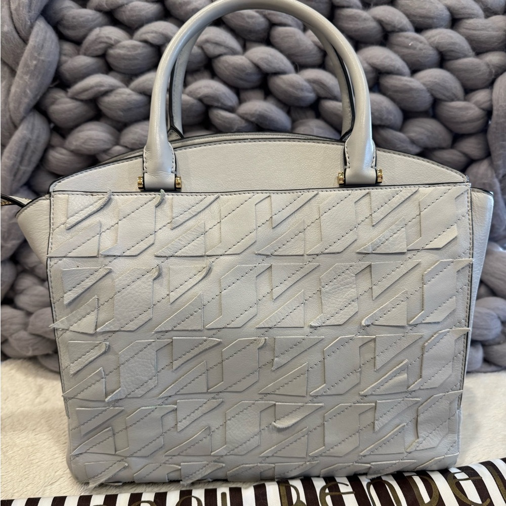 Henry Bendel Elegant Gray Women's Handbag
